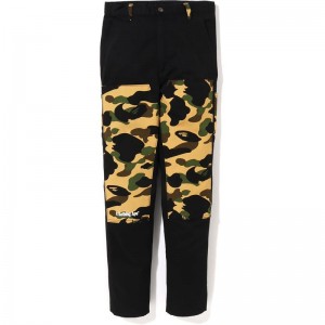 Kids' Bape 1st Camo Painter Pants Pants Black USA | TA6762972