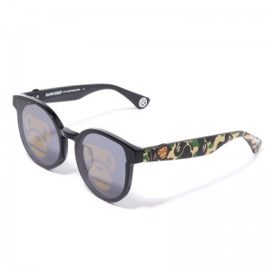 Kids' Bape Sunglasses 17 Bkids19 Eyewear Green USA | ZB2078308