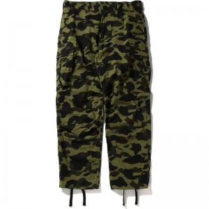 Men Bape 1st Camo Cargo Pants Pants Green USA | RH7132312