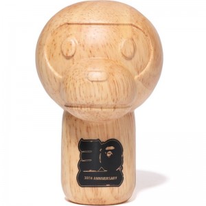 Men Bape 30th Anniv. Baby Milo Kokeshi Home Beige USA | RP9061201