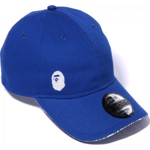 Men Bape A Bathing Ape New Era 9twenty Cap Caps Blue USA | TS9964494