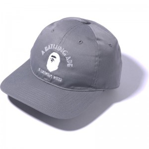 Men Bape A Bathing Ape Panel Cap 2 Caps Navy USA | OG3173213