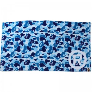 Men Bape Abc Camo Beach Towel Home Blue USA | EQ8839189