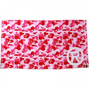 Men Bape Abc Camo Beach Towel Home Pink USA | OO2138818