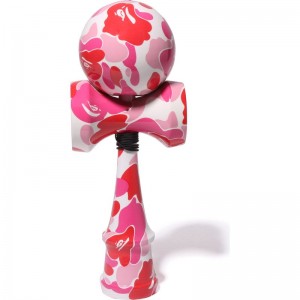 Men Bape Abc Camo Kendama Accessories Pink USA | BA4143013