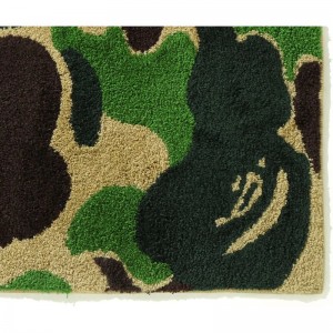 Men Bape Abc Camo Rug Mat Home Green USA | WY4328238