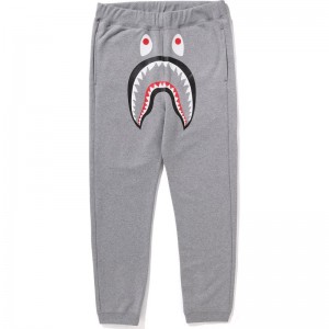 Men Bape Abc Camo Shark Sweat Pants Pants Grey USA | CW3386236