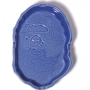 Men Bape Ape Head Ashtray Home Blue USA | NP8515255