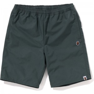 Men Bape Ape Head Beach Shorts Shorts Grey USA | TG0390330