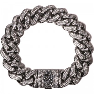 Men Bape Ape Head Fat Bracelet Accessories Silver USA | KC2121211