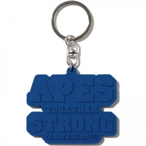 Men Bape Ats Keychain Accessories Navy USA | XT6389539