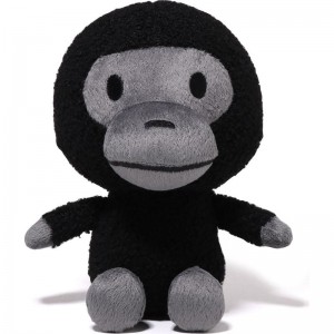 Men Bape Baby Milo Plush Doll Figure Black USA | TS4632862