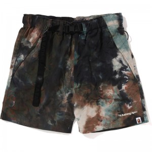 Men Bape Chusen Hybrid Easy Shorts Shorts Brown USA | RD3330530