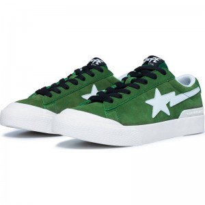 Men Bape Mad Sta #1 Sneakers Green USA | DH1380730