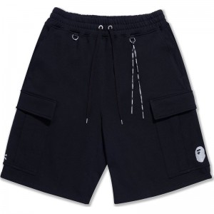 Men Bape Mm 6pocket Shorts Shorts Black USA | IO9023103