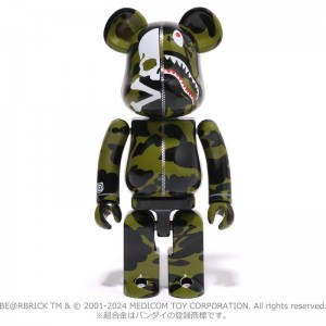 Men Bape Mm Be@rbrick Chogokin 200% Figure Green USA | FH6753473