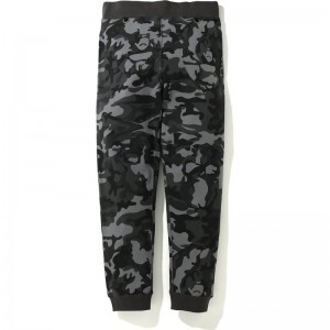 Men Bape Mm Slim Sweat Pants Pants Black USA | OL2320830