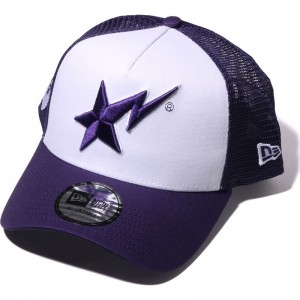 Men Bape New Era 9forty Sta Cap Caps Purple USA | MD8665265