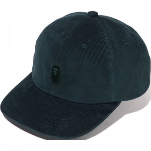 Men Bape One Point Corduroy 6panel Cap Caps Green USA | NO5418148