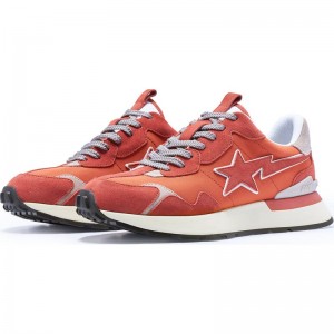 Men Bape Road Sta Express #3 Sneakers Orange USA | BZ6804084