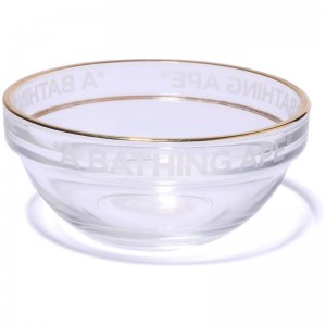 Men Bape Round Bowl Home Clear USA | EA2993993