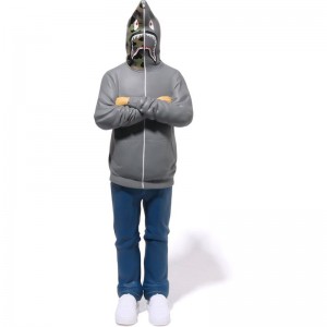 Men Bape Shark Figure Figure Gray USA | TV8228128