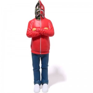 Men Bape Shark Figure Figure Red USA | OZ2916496