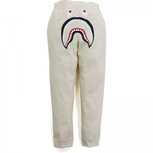 Men Bape Shark Sweat Pants Pants Grey USA | PX2091601