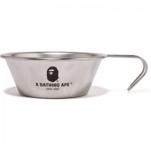 Men Bape Shera Cup 330 Home Silver USA | UG1071301