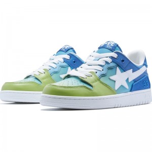 Men Bape Sk8 Sta #1 Sneakers Blue USA | FZ7057407