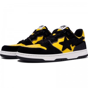 Men Bape Sk8 Sta #2 Sneakers Yellow USA | GS1379939