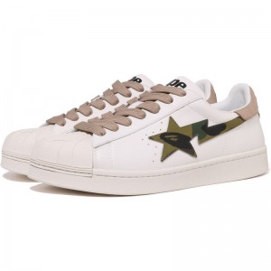 Men Bape Skull Sta #1 Sneakers White USA | AN2461341