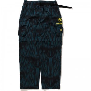 Men Bape Speed Racer Detachable Pants Pants Blue USA | JM7596956