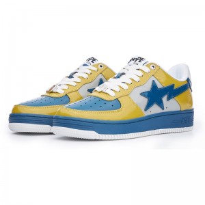 Men Bape Sta™ #2 Sneakers Grey Yellow USA | GZ6613063