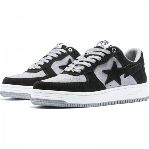 Men Bape Sta™ #3 Sneakers Black USA | BM6924994