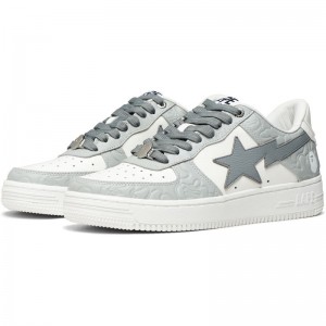 Men Bape Sta™ #4 Sneakers Grey USA | LG6671361