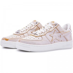 Men Bape Sta™ #5 Sneakers Beige USA | UA0518858