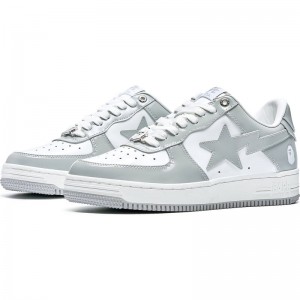 Men Bape Sta™ #5 Sneakers Grey USA | AN9053403