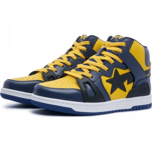 Men Bape Sta™ 93 Hi Sneakers Yellow USA | GQ2676466