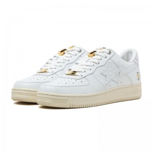 Men Bape Sta™ By Black® Sneakers White USA | CA2086806