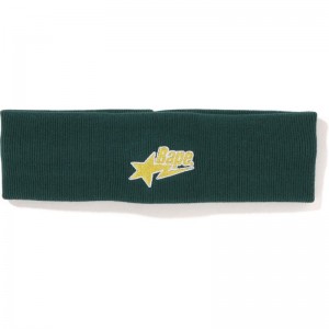 Men Bape Sta Headband Accessories Green USA | HW5624864