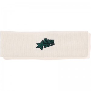 Men Bape Sta Headband Accessories White USA | KJ4306136