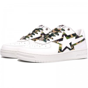 Men Bape Sta™ Icon Abc Camo Sneakers Green USA | YI4562952