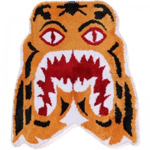 Men Bape Tiger Rug Home Orange USA | LK8313133