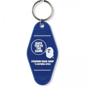 Men Bape Tokyo The Game Room Keychain Accessories Blue USA | CK0988398