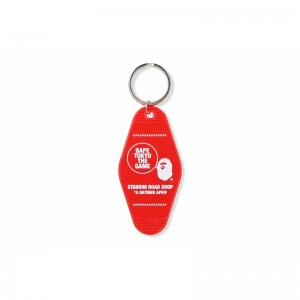 Men Bape Tokyo The Game Room Keychain Accessories Red USA | XA3082502