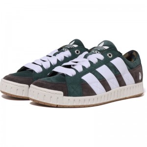 Men Bape X N 1st Camo Sneakers Green USA | DL1655665