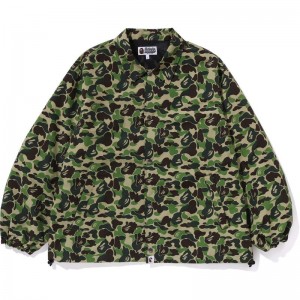 Men Bape X Ovo Abc Camo Coach Jacket Jackets Green USA | WM1305535