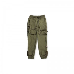 Men Bape X Readymade Multi Pocket Cargo Pant Pants Olivedrab USA | DH6921091