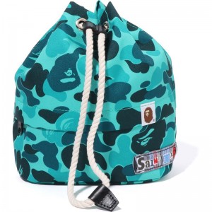 Men Bape X Saint Mxxxxxx Rope Snap Bag Bags Sax USA | DO9751571